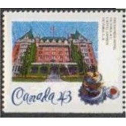 canada stamp 1467 empress hotel victoria bc 43 1993