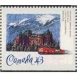 canada stamp 1468 banff springs hotel banff ab 43 1993