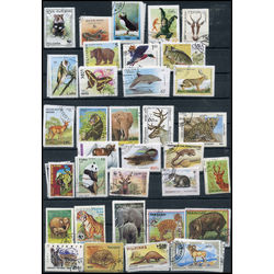 animals on stamps complete sets