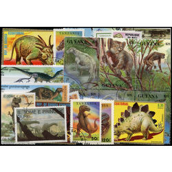 dinosaurs prehistoric animals on stamps