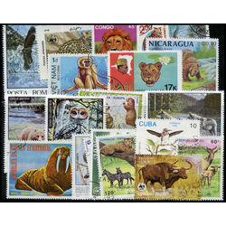endangered species on stamps
