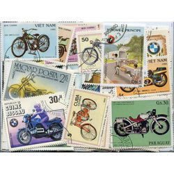 motorcycles on stamps