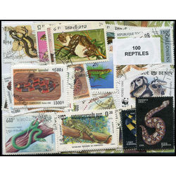 reptiles on stamps