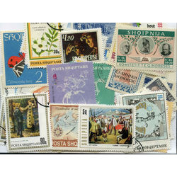 albania stamp packet