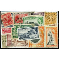 barbados stamp packet