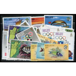 belize stamp packet