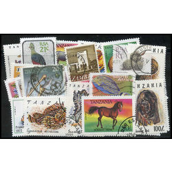 british africa stamp packet