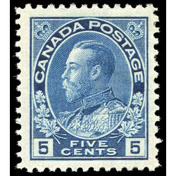 canada stamp 111 king george v 5 1914 m vf 006