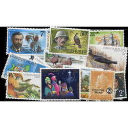christmas island stamp packet