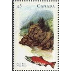 canada stamp 1485 fraser river bc 43 1993