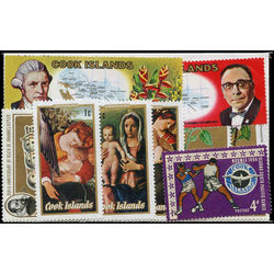 cook islands stamp packet