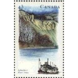 canada stamp 1486 yukon river yukon territory 43 1993