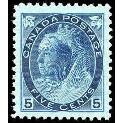 canada stamp 79 queen victoria 5 1899 m vfnh 004