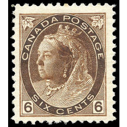 canada stamp 80 queen victoria 6 1898 m vf 005