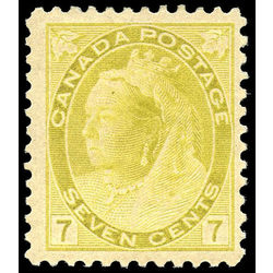 canada stamp 81 queen victoria 7 1902 m vf 008