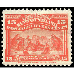 newfoundland stamp 70 seals 15 1897