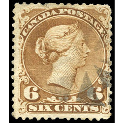 canada stamp 27a queen victoria 6 1868 u f 002