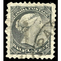 canada stamp 34vii queen victoria 1882 u vf 001