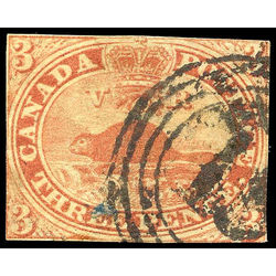 canada stamp 4 beaver 3d 1852 u f 017
