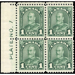 canada stamp 163 king george v 1 1930 pb fnh 002