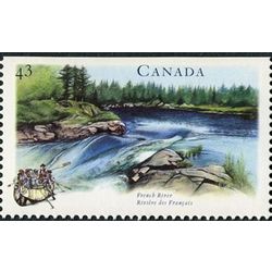 canada stamp 1512 french river on 43 1994