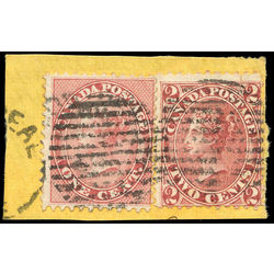 canada stamp 20 queen victoria 2 1859 u vg 007