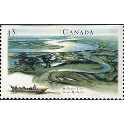 canada stamp 1513 mackenzie river nwt 43 1994