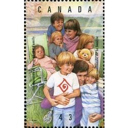 canada stamp 1523b family outing 43 1994