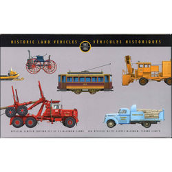 historic land vehicles maximum cards 25