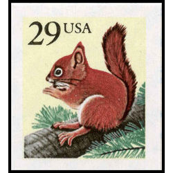 us stamp postage issues 2489 squirrel 29 1993