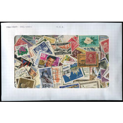 collection of 1200 united states stamps