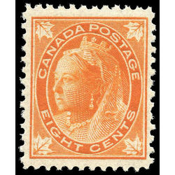 canada stamp 72 queen victoria 8 1897 m vfnh 003