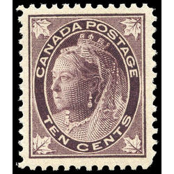 canada stamp 73 queen victoria 10 1897 m vfnh 006