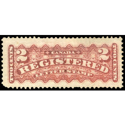 canada stamp f registration f1b registered stamp 2 1888 m vf 004