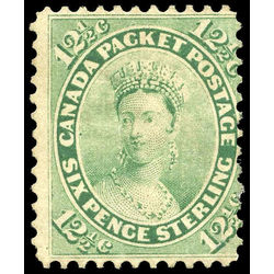 canada stamp 18 queen victoria 12 1859 m vg 007