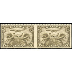 canada stamp c air mail c1b two winged figures against globe 1928 m vfnh 001