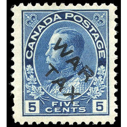 canada stamp mr war tax mr2b war tax 5 1915 m vf 003