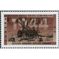 canada stamp 1538 artillery normandy 43 1994