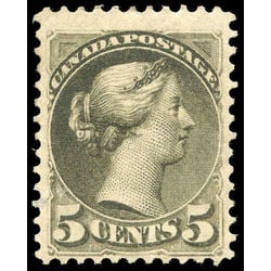 canada stamp 38 queen victoria 5 1876
