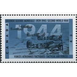 canada stamp 1539 tactical air forces 43 1994
