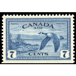 canada stamp c air mail c9as canada geese near sudbury on 7 1947