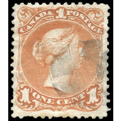 canada stamp 22 queen victoria 1 1868 u vf 007