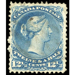 canada stamp 28ii queen victoria 12 1868 u vf 001