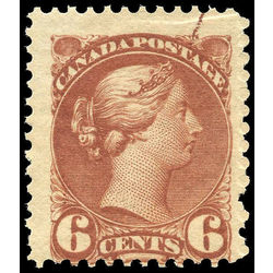 canada stamp 43i queen victoria 6 1890 m vg 001