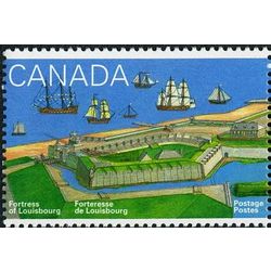 canada stamp 1547 louisbourg harbour and ships 43 1995