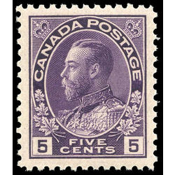 canada stamp 112a king george v 5 1924