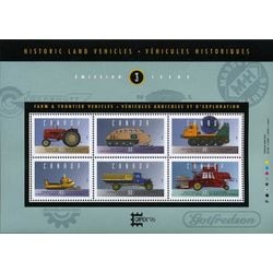 canada stamp 1552 historic land vehicles 3 1995