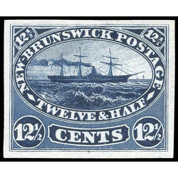 new brunswick stamp 10p steamship 12 1860