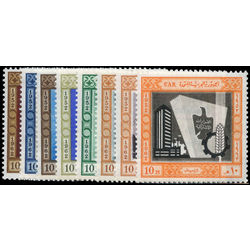 egypt stamp 556 63 10th anniversary of the revolution 1962