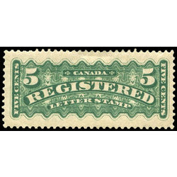 canada stamp f registration f2a registered stamp 5 1888